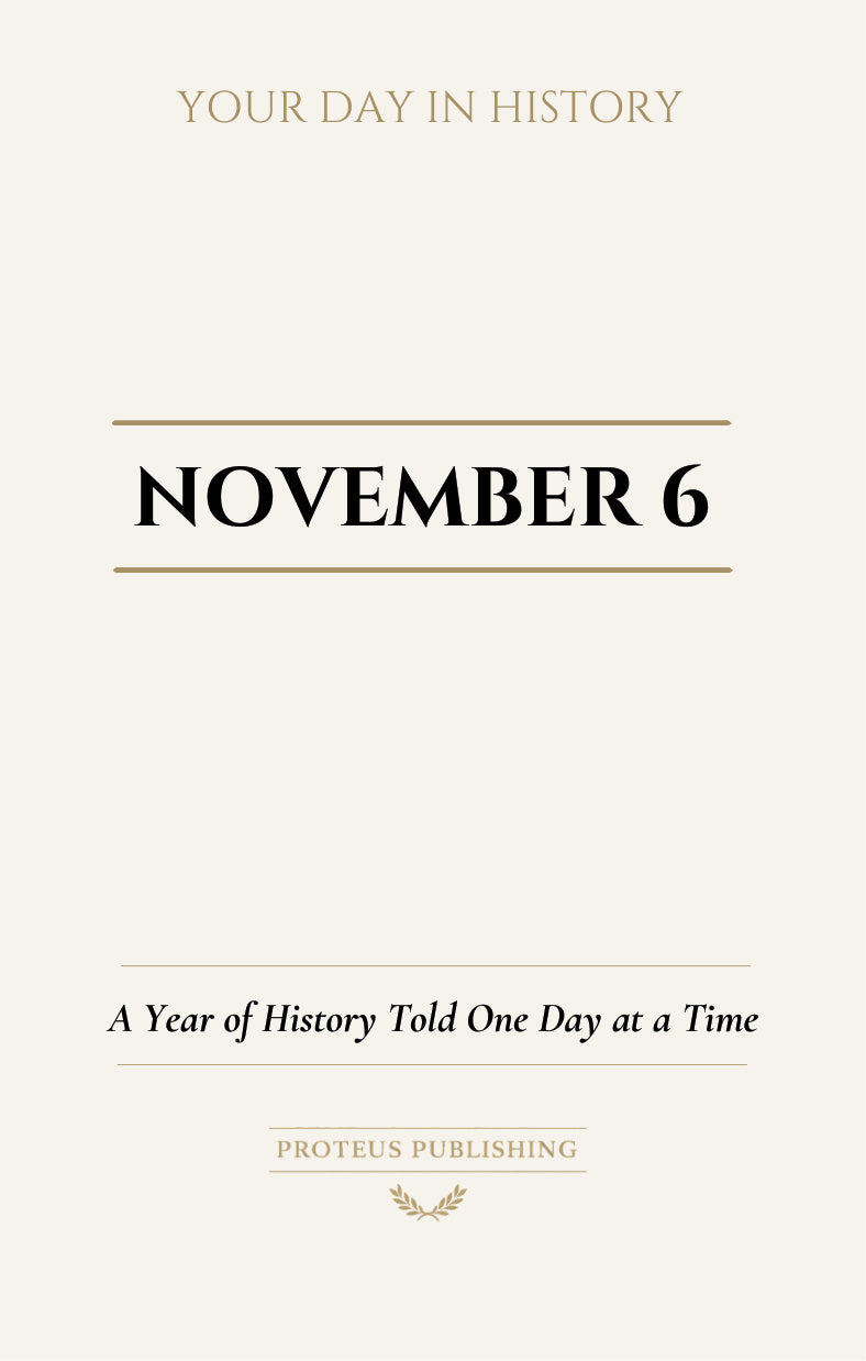 Date with History: November 6 - Front Cover