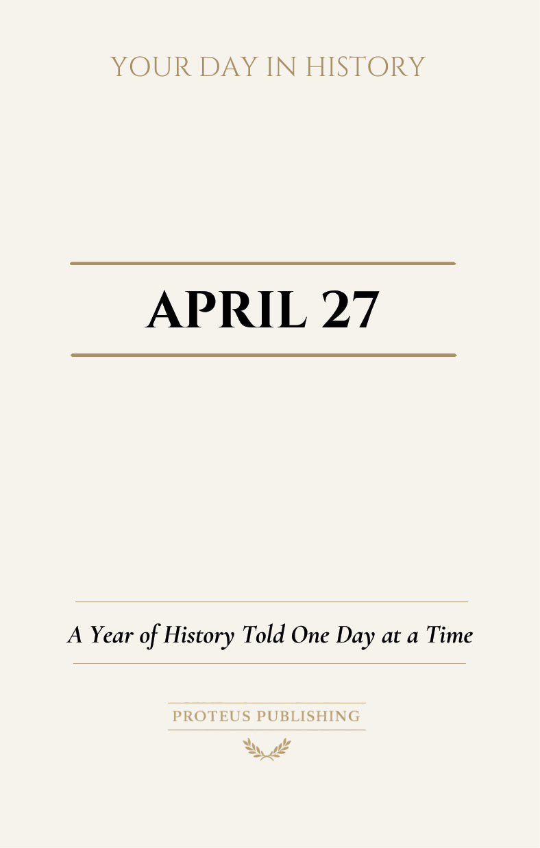 Date with History: April 27 - Front Cover
