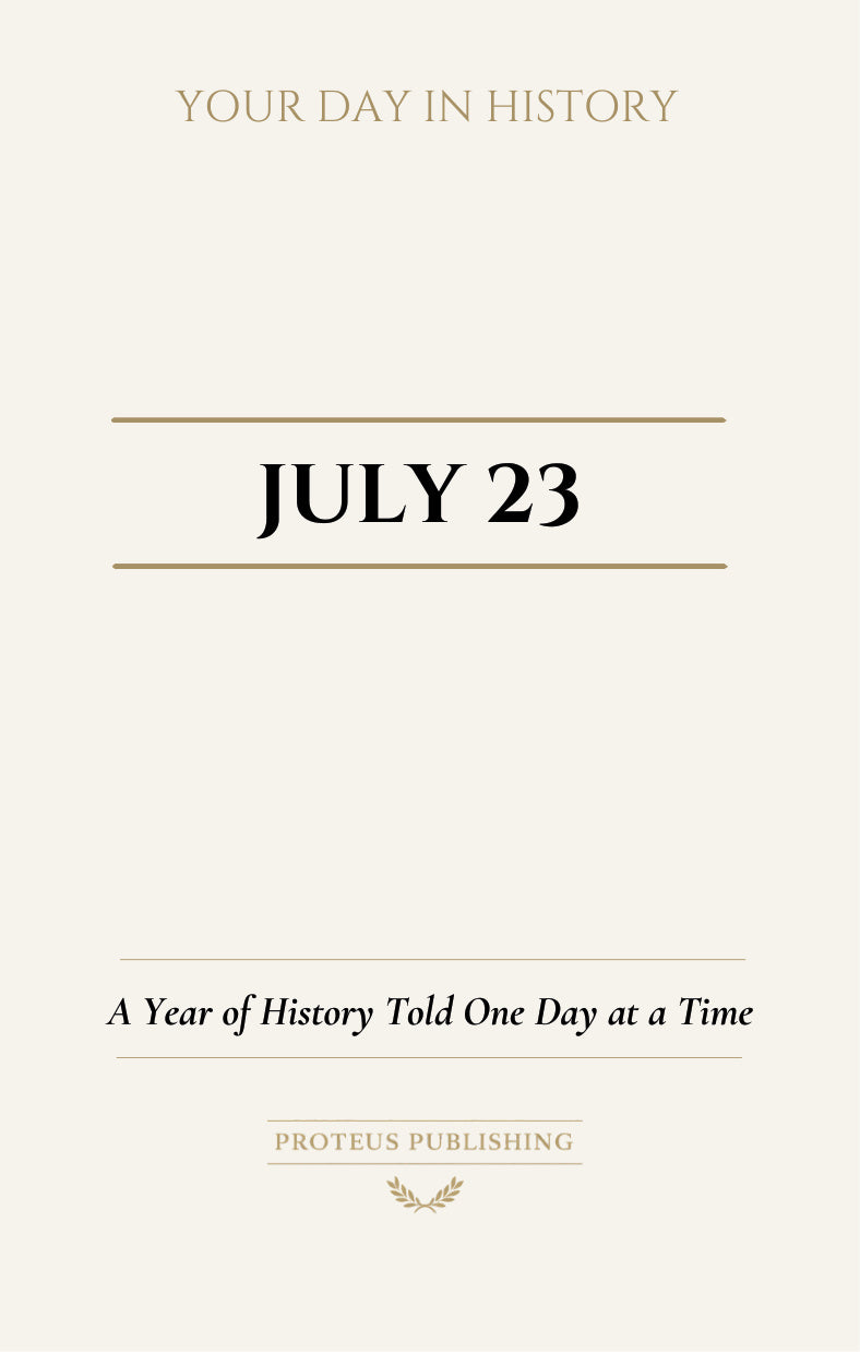 Date with History: July 23 - Front Cover