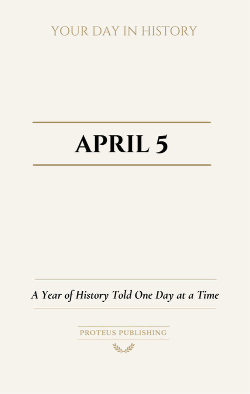 Date with History: April 5 - Front Cover