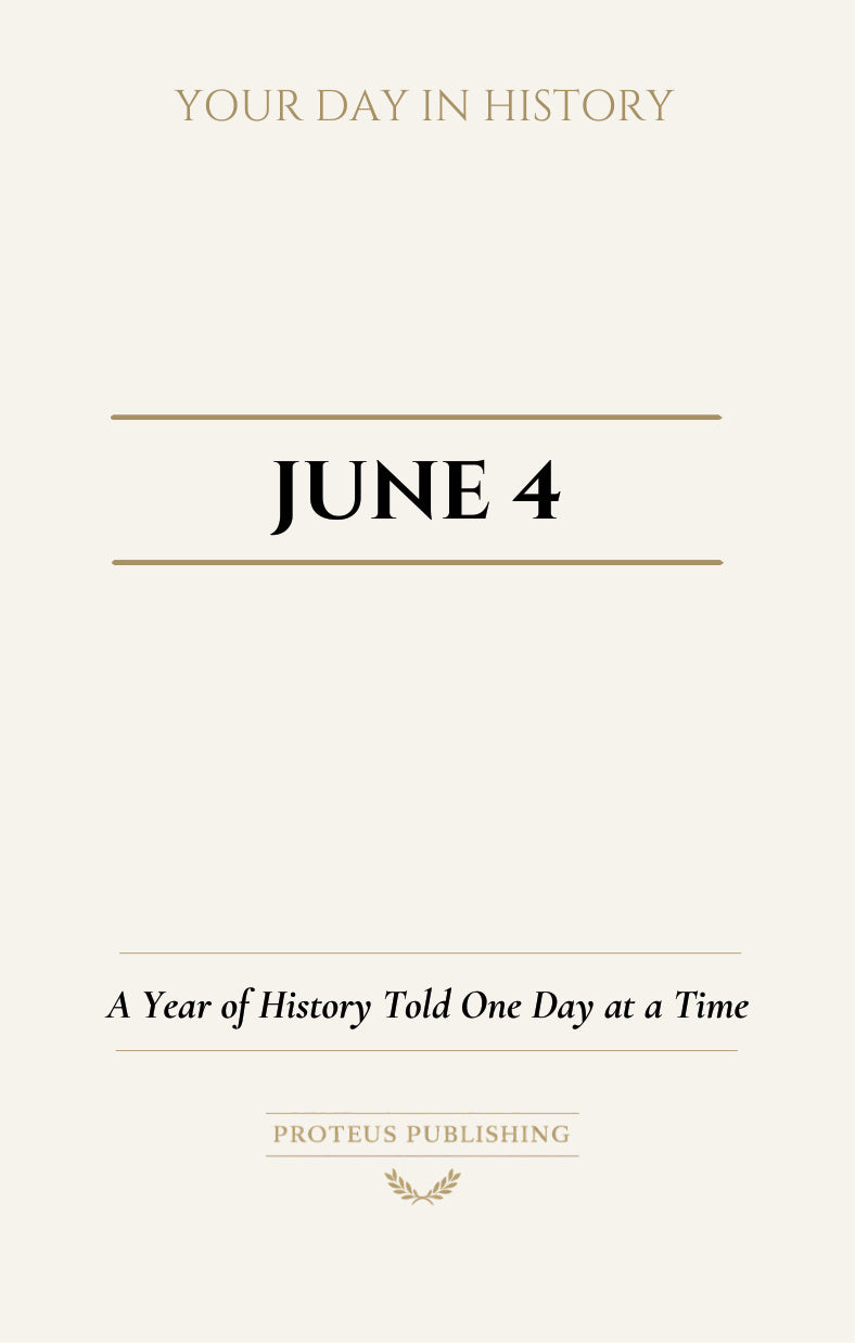 Date with History: June 4 - Front Cover