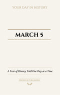 Date with History: March 5 - Front Cover