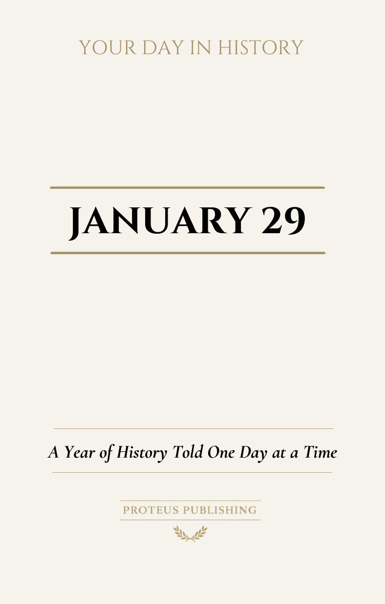 Date with History: January 29 - Front Cover