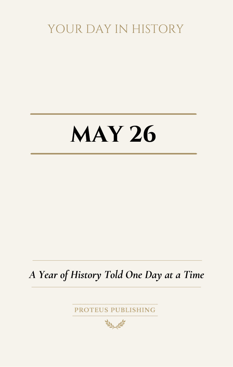 Date with History: May 26 - Front Cover